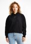 Calvin Klein Hoodie MICRO BRANDING HOODIE met jeans micro logo-opschrift - Thumbnail 2