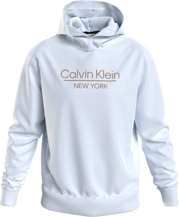 CK Calvin Klein Hoodie met logoprint model 'NEW YORK'