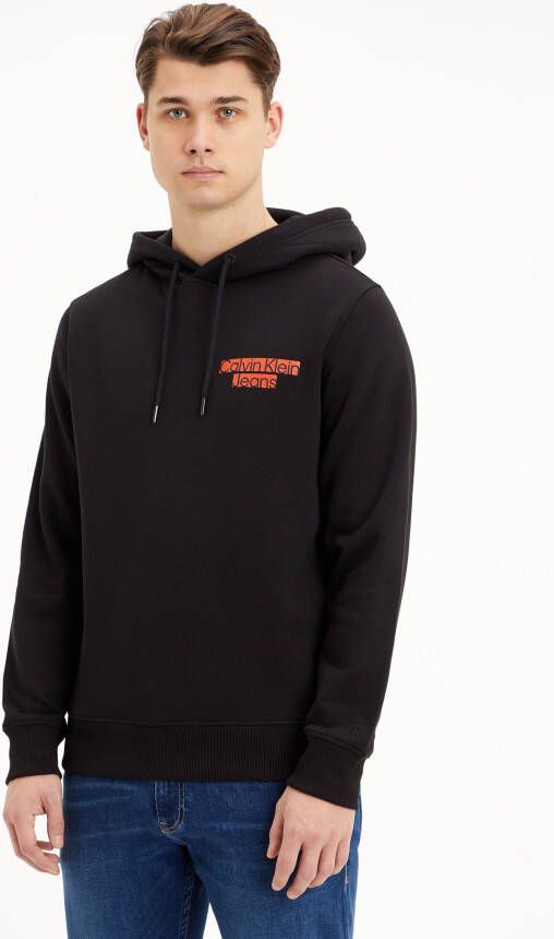 Calvin Klein Hoodie SEASONAL BLOCKED LOGO HOODIE