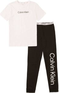 Calvin Klein Huispak KNIT PJ SET (SS+CUFFED PANT) (2-delig)