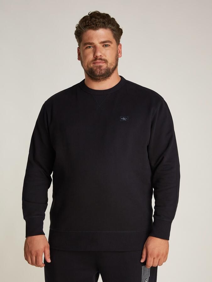 Calvin Klein Jeans Plus Sweatshirt PLUS WOVEN LABEL CREW NECK - Foto 5