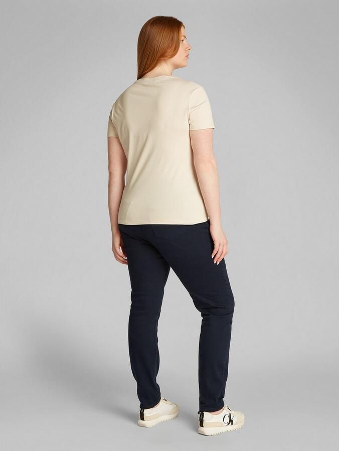 Calvin Klein Jeans Plus T-shirt PLUS INSTIT GRAPHIC SLIM TEE - Foto 4