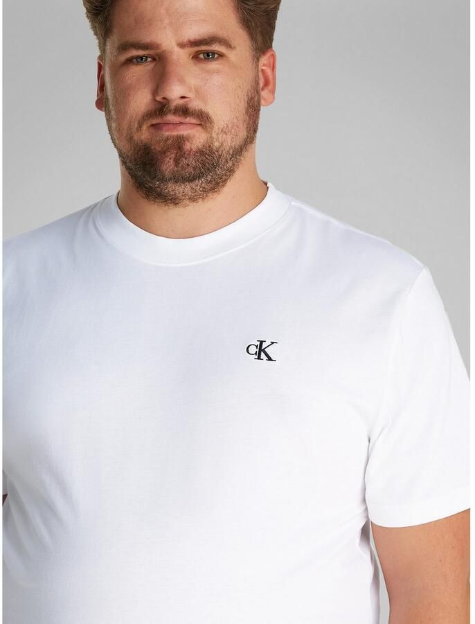 Calvin Klein Jeans Plus T-shirt PLUS SERIF FONT GRAPHIC TEE - Foto 3