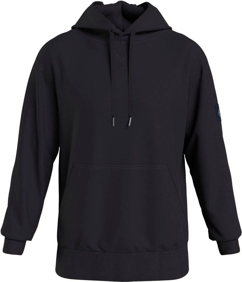 Calvin Klein Jeans Plus SIZE hoodie met labelpatch