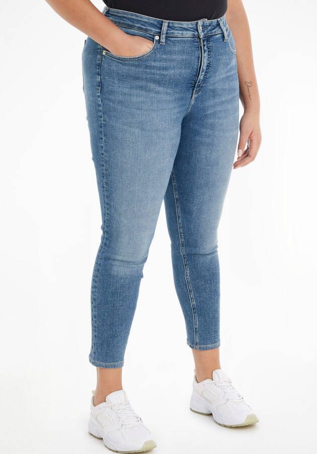 Calvin Klein Jeans Plus Skinny fit jeans HIGH RISE SKINNY ANKLE PLUS