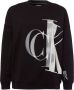 Calvin Klein Jeans Plus SIZE sweatshirt met labelprint model 'PLUS LIGHTBOX CK' - Thumbnail 1