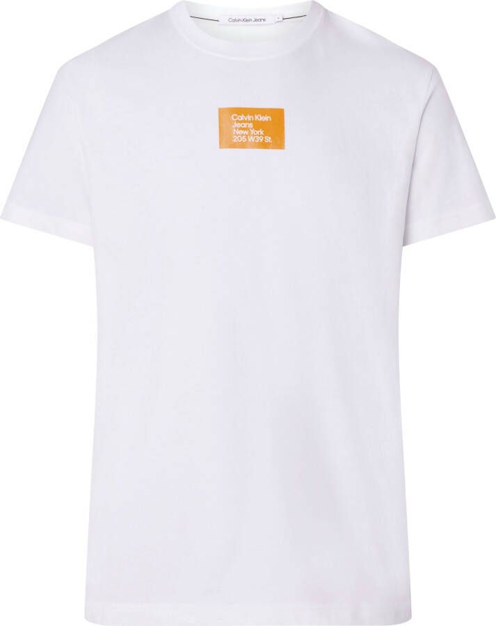 Calvin Klein Jeans Plus SIZE T-shirt met labelprint