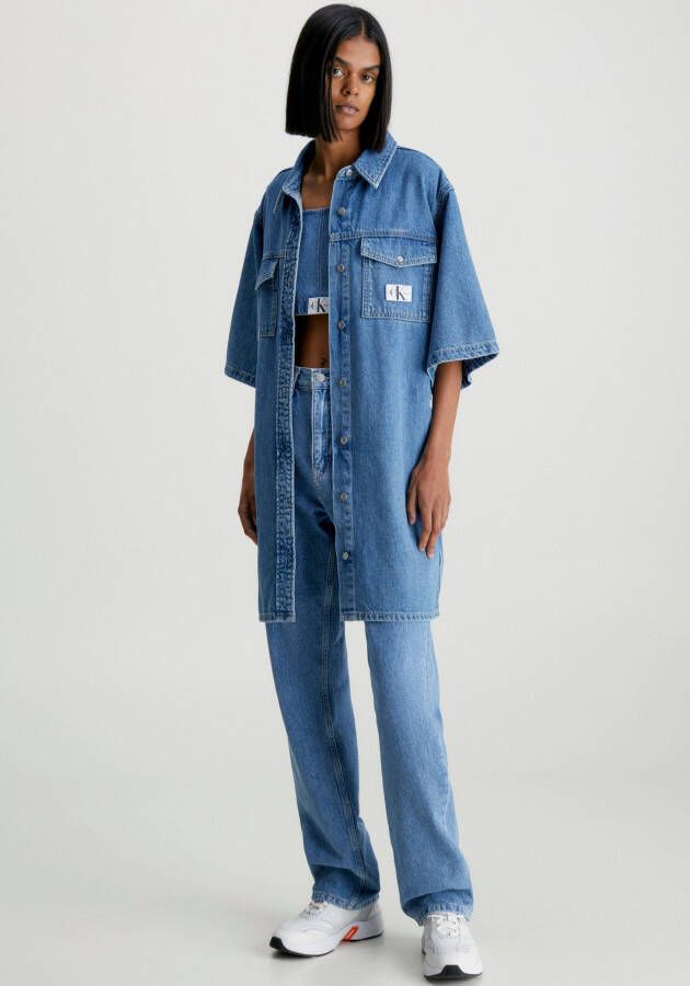 Calvin Klein Jeans Korte Jurk UTILITY BELTED SHIRT DRESS - Foto 2