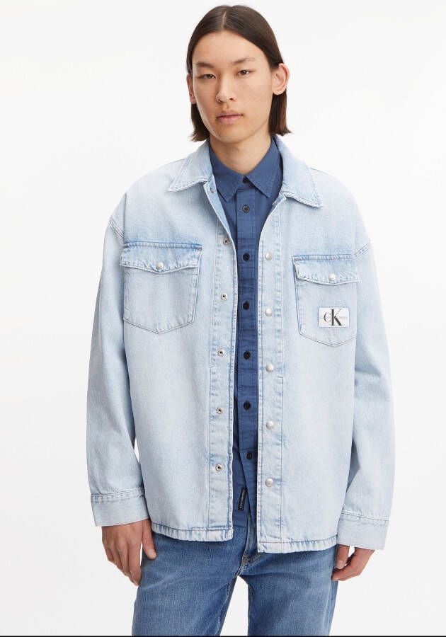 Calvin Klein Jeansoverhemd OVERSIZED UTILITY SHIRT JACKET