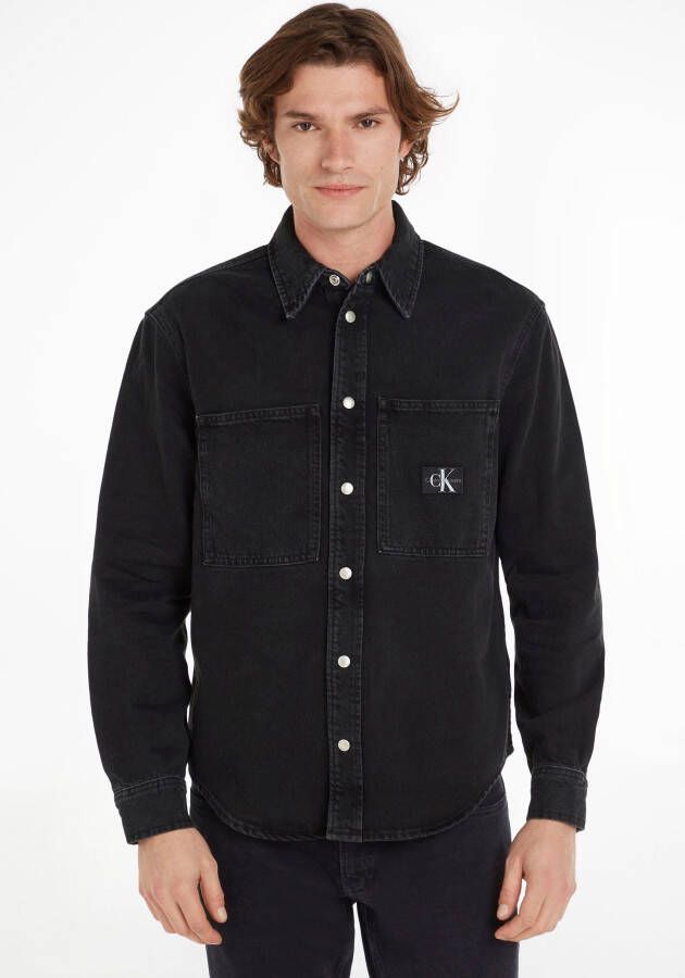 Calvin Klein Jeansoverhemd RELAXED LINEAR DENIM SHIRT
