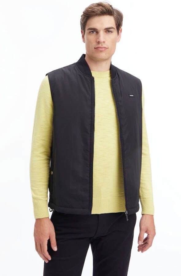 CK Calvin Klein Gilet met labelpatch model 'RECYCLED'