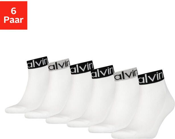 Calvin Klein Korte sokken (6 paar)