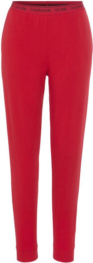 CK One Sweatbroek met labeldetails
