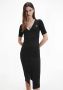 Calvin Klein Midi-jurk CK BUTTON THROUGH RIB LONG DRESS met ribstructuur - Thumbnail 3
