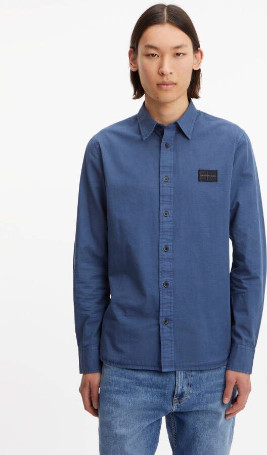 Calvin Klein Overhemd met lange mouwen GMD RIPSTOP SHIRT