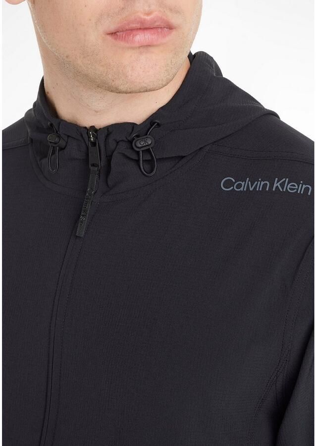 Calvin Klein Performance Outdoorjack met een capuchon en steekzakken - Foto 2