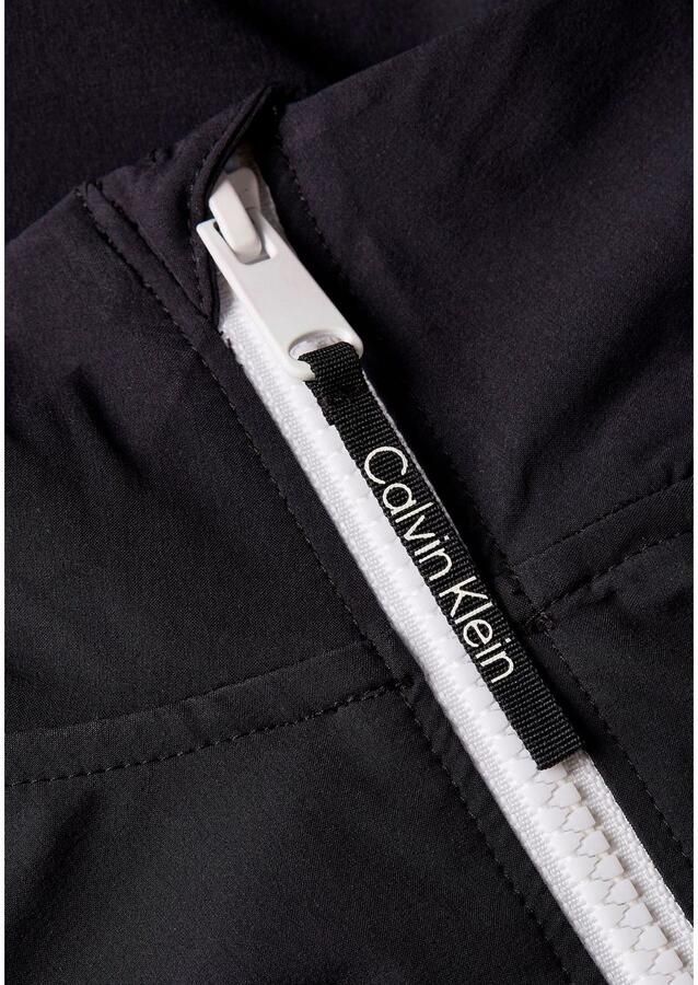 Calvin Klein Zwarte Hoodless Sweatshirt Polyester Mix Herfst Winter Black Heren - Foto 2