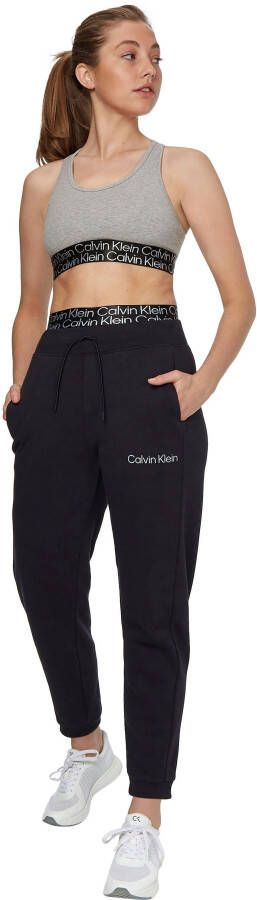 Calvin Klein Performance Joggingbroek PW KNIT PANTS met ck-opschrift op de pijp