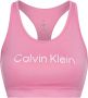 Calvin Klein Performance Sportbustier WO Medium Support Sports Bra met calvin klein logo-opschrift - Thumbnail 1