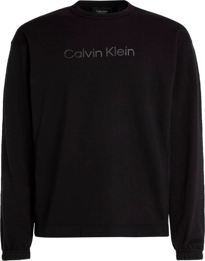 Calvin Klein Jeans Sport Crew Sweatshirt Black Heren