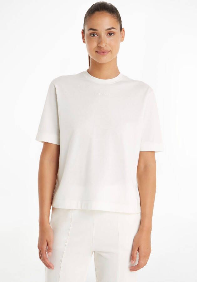 Calvin Klein PW SS T-Shirt (Rel 00Gws3K104Ybi Wit Dames