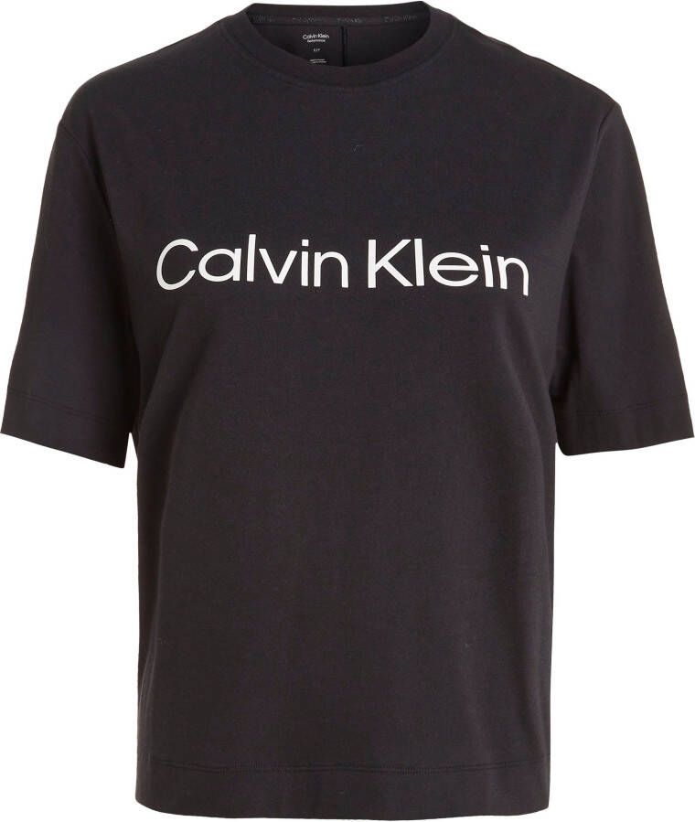 Calvin Klein Sport Women& T-shirt Zwart Dames