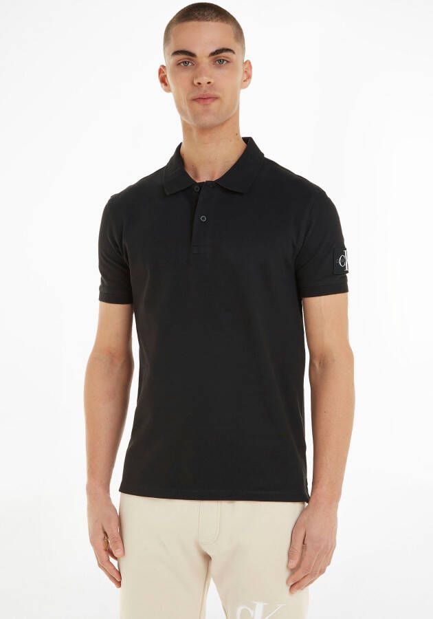 Calvin Klein Hoge kwaliteit Polo Shirt voor heren Black Heren