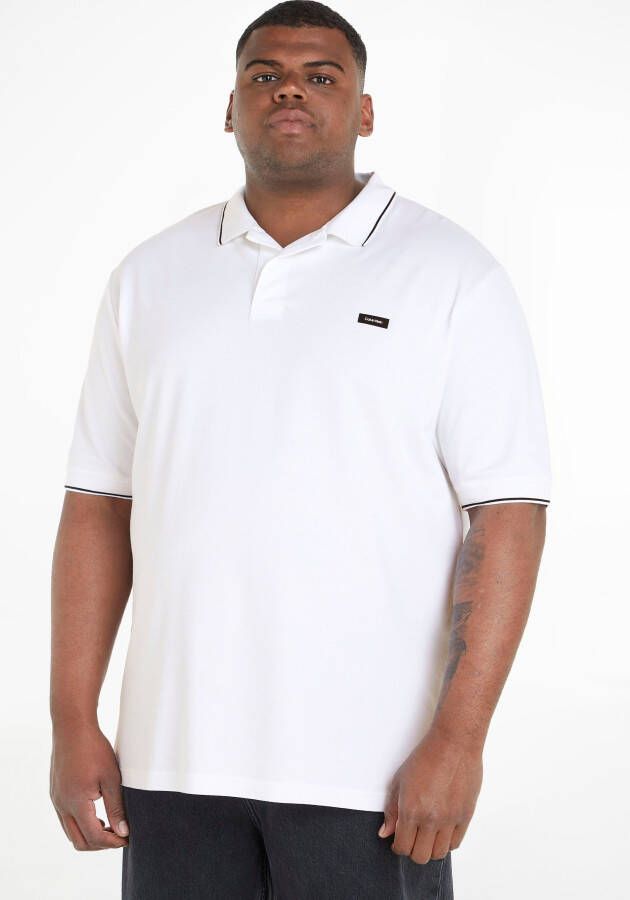 Calvin Klein Poloshirt met korte mouwen