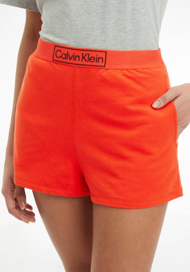 Calvin Klein Pyjamashort met elastische band