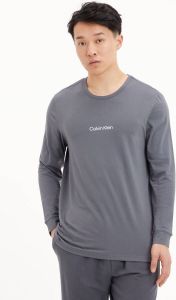 Calvin Klein Underwear Shirt met lange mouwen en labelprint