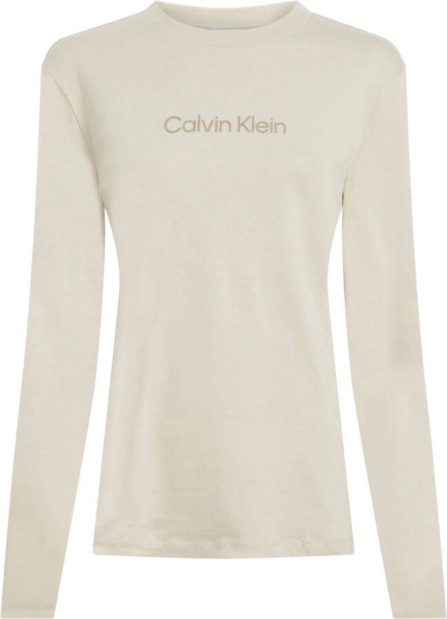 Calvin Klein Shirt met lange mouwen HERO LOGO LONGSLEEVE T-SHIRT