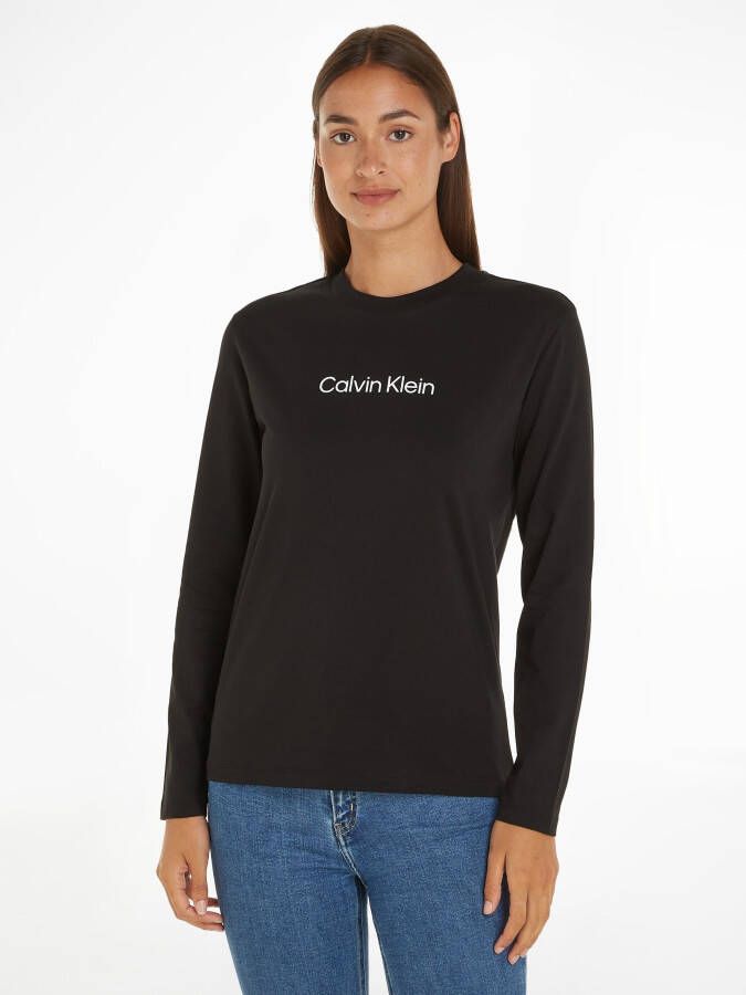 Calvin Klein Shirt met lange mouwen HERO LOGO LONGSLEEVE T-SHIRT