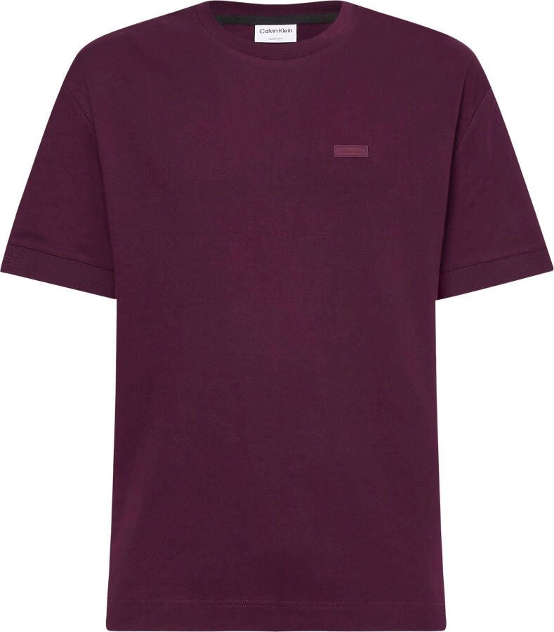 CK Calvin Klein T-shirt met labeldetails