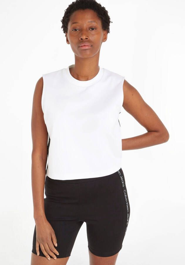 Calvin Klein Jeans Sleeveless Tops Wit Dames