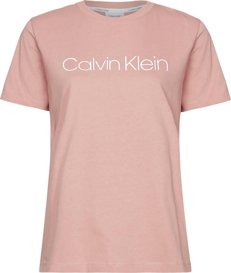 Calvin Klein Shirt met ronde hals CORE LOGO T-SHIRT met -logo-opschrift