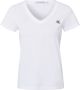 Calvin Klein Shirt met V-hals CK EMBROIDERY STRETCH V-NECK met klein -logoborduursel op borsthoogte (1-delig) - Thumbnail 2