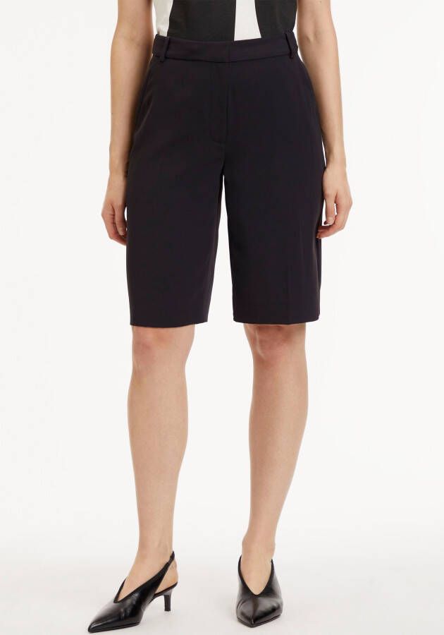 Calvin Klein Womenswear Korte broek met steekzakken model 'STRUCTURE TWILL'