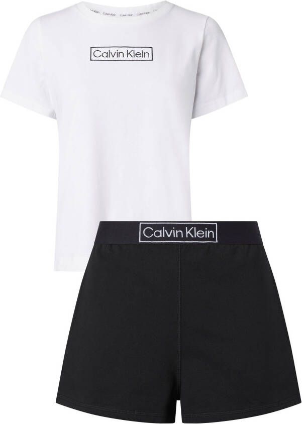 Calvin Klein Shortama legendarische logo-onderbroekband (2-delig)