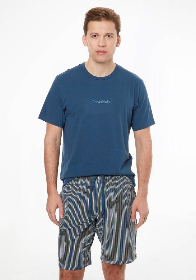 Calvin klein Pyjama's nachthemden Jeans SHORT SET