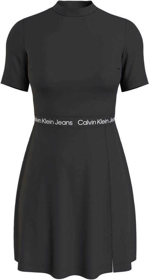 Calvin Klein Skaterjurk TAPE MILANO SHORT SLEEVE DRESS