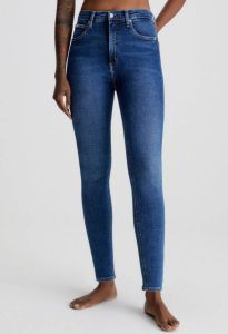 Calvin Klein Jeans Skinny fit high rise jeans met labeldetail