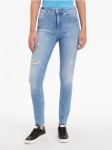 Calvin Klein Skinny Jeans Blauw Dames