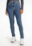 Calvin Klein Skinny fit jeans High rise skinny met ck monogram logoborduursel & badge - Thumbnail 3
