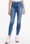 Calvin Klein Skinny fit jeans HIGH RISE SUPER SKINNY ANKLE in destroyed-look - Thumbnail 2