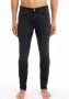 Calvin Klein Jeans Zwarte Jeans met Ritssluiting en Knopen voor Heren Black Heren - Thumbnail 2