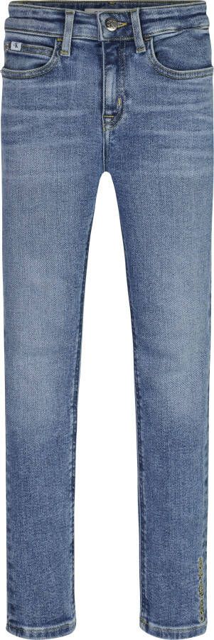 Calvin Klein Skinny fit jeans SKINNY HR MID BLUE SALT PEPPER