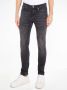 Calvin Klein Smalle zwarte katoenen denim jeans Black Heren - Thumbnail 2