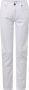 Calvin Klein Witte Slimme Enkel Jeans voor Vrouwen White Dames - Thumbnail 1