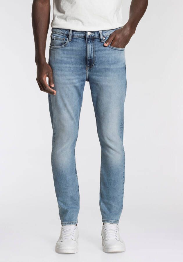 Calvin Klein Slim fit jeans SLIM TAPER in een klassiek 5-pocketsmodel