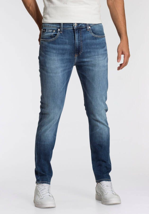 Calvin Klein Jeans Slim-fit Jeans Blauw Heren